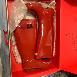 Women’s Red Hunter Boots